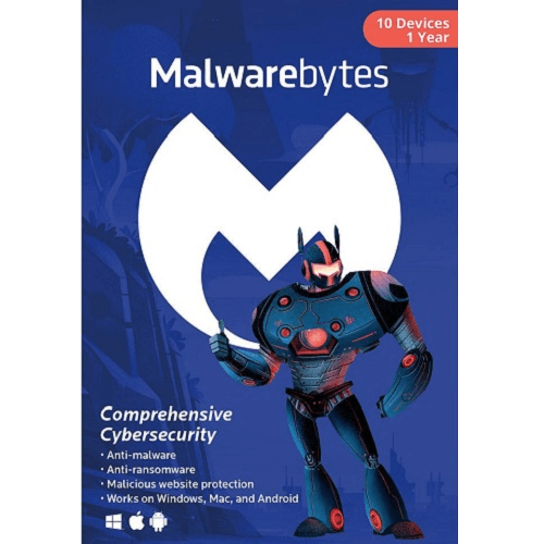 Malwarebytes Premium - 1-Year / 10-Device