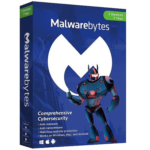 Malwarebytes Premium - 1-Year / 3-Device