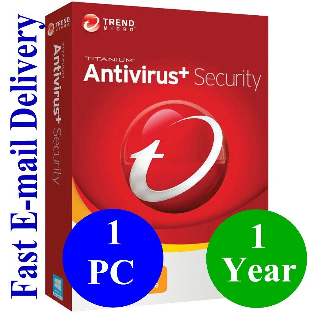 Trend Micro Antivirus + (2021) 1-Year / 1-PC