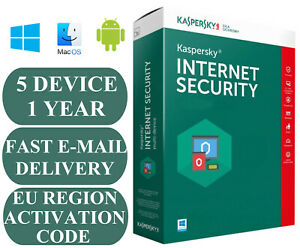 Kaspersky Internet Security 2021 - 1-Year / 5-Devices - Global