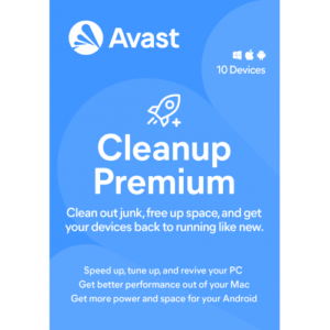 Avast Cleanup Premium - 1-Year / 10-Devices
