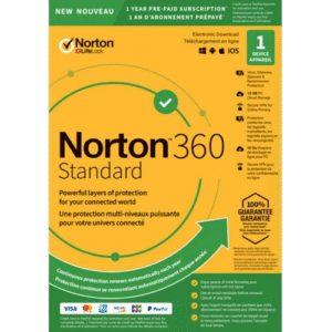 Norton 360 Standard - 1-Year / 1-Device - UK/Europe