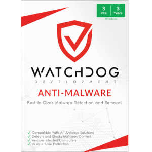 Watchdog Anti-Malware - 3-Year / 3-PC